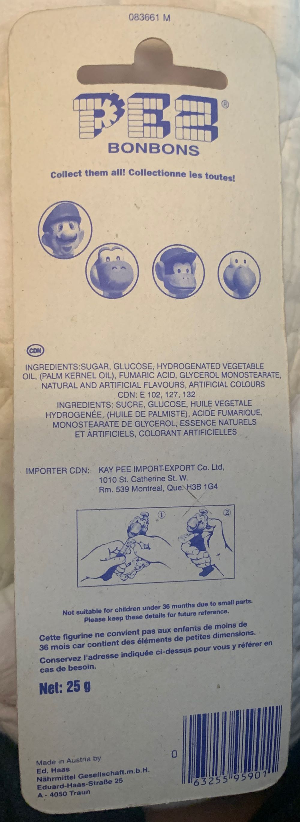 Super Mario Cart  pez collectible [Barcode 063255959011] - Main Image 2