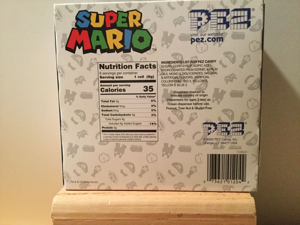 Super Mario Set - Nintendo - Super Mario Brothers pez collectible [Barcode 073621012042] - Main Image 3