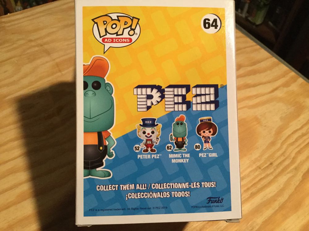 Funko POP! - Ad Icons Pez - Mimic The Monkey - Ad Icons pez collectible [Barcode 889698432306] - Main Image 2