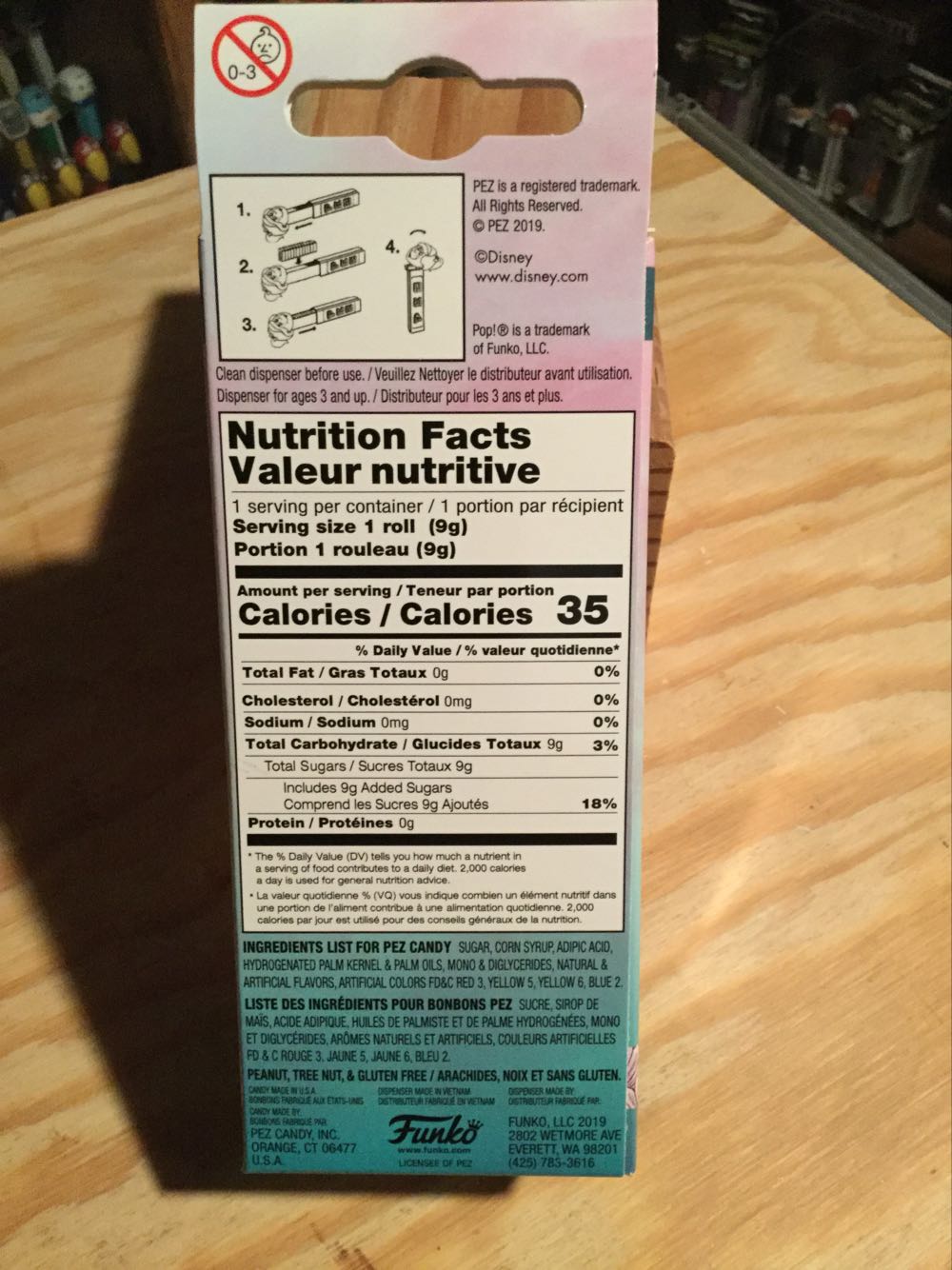 Ursula - The Little Mermaid pez collectible [Barcode 889698376594] - Main Image 2