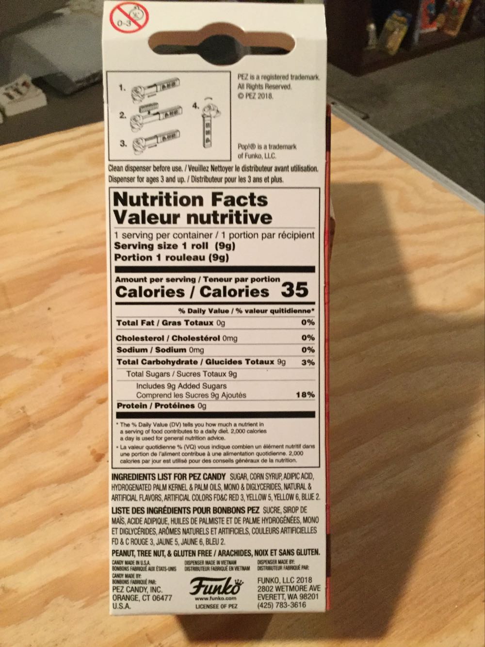 POP! PEZ Pals - Firefighter  - PEZ Originals pez collectible [Barcode 889698333184] - Main Image 3