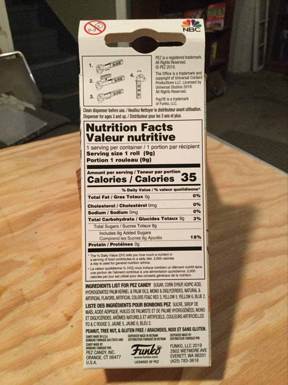 Funko Pop - The Office - Office pez collectible [Barcode 889698446372] - Main Image 3