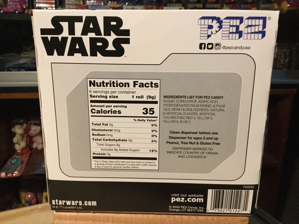 Star Wars - Mandalorian The Child - Star Wars pez collectible [Barcode 073621012271] - Main Image 2