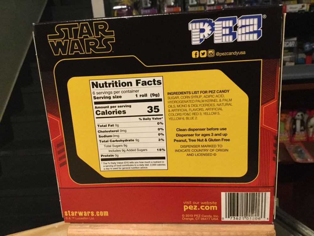 Star Wars - BB-8 & D-O - Star Wars pez collectible [Barcode 073621012066] - Main Image 2