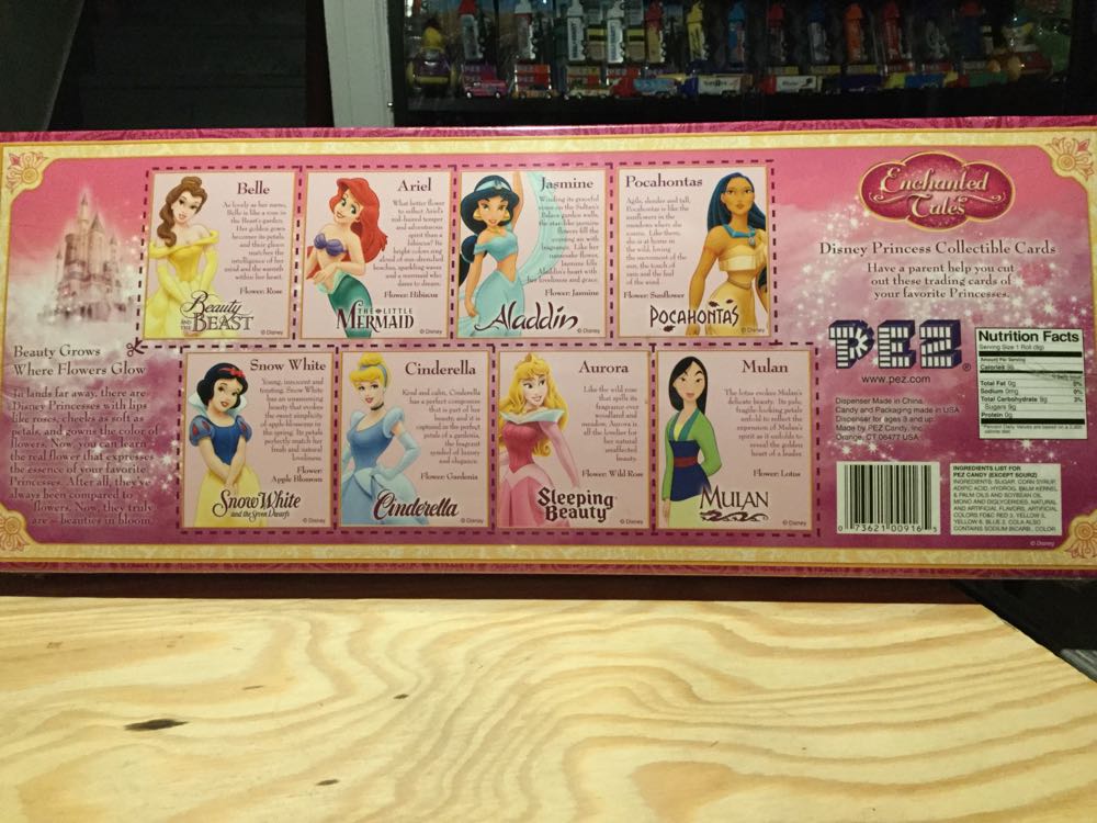 Disney Princess - Collector Set - Collector Set - Disney Princess Enchanted Tales pez collectible [Barcode 073621009165] - Main Image 3