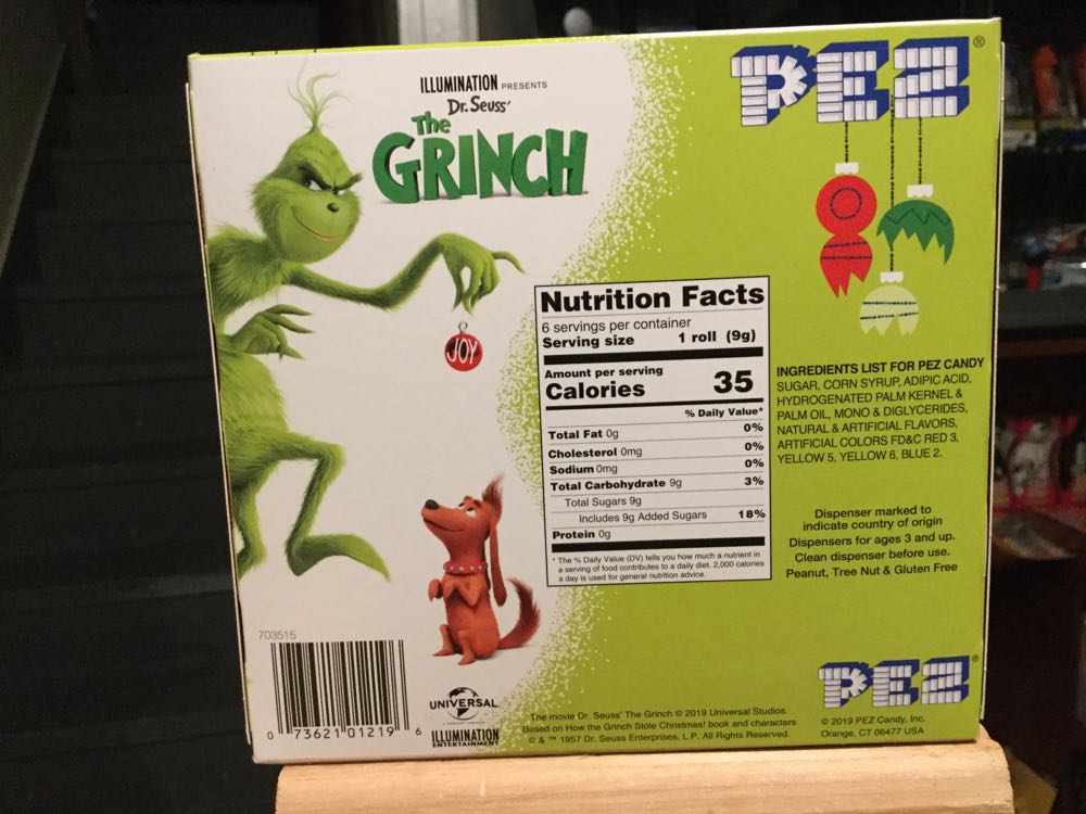 Grinch And Cindy Lou - Illumination Animation pez collectible - Main Image 2