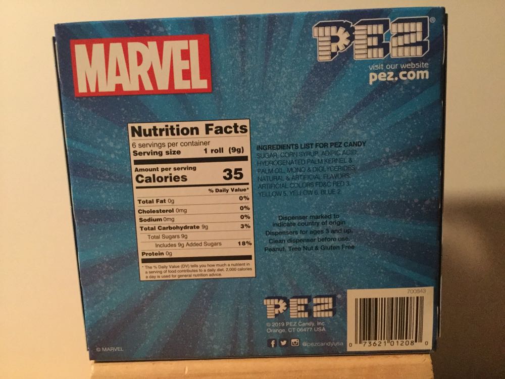 Marvel Spiderman And Black Panther - Marvel Superheroes pez collectible - Main Image 2