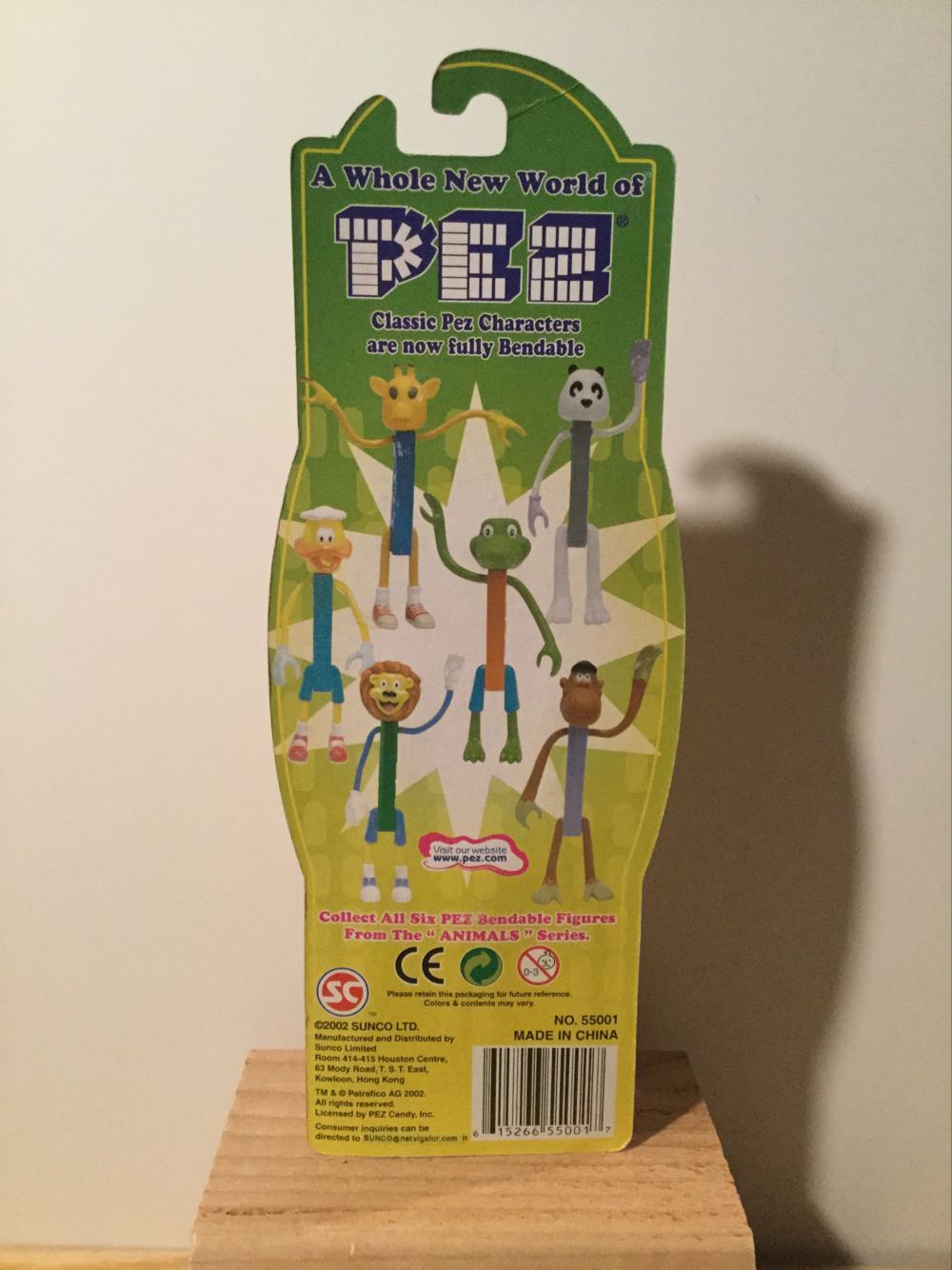 Bendable Giraffe - Bendables pez collectible [Barcode 615266550017] - Main Image 2