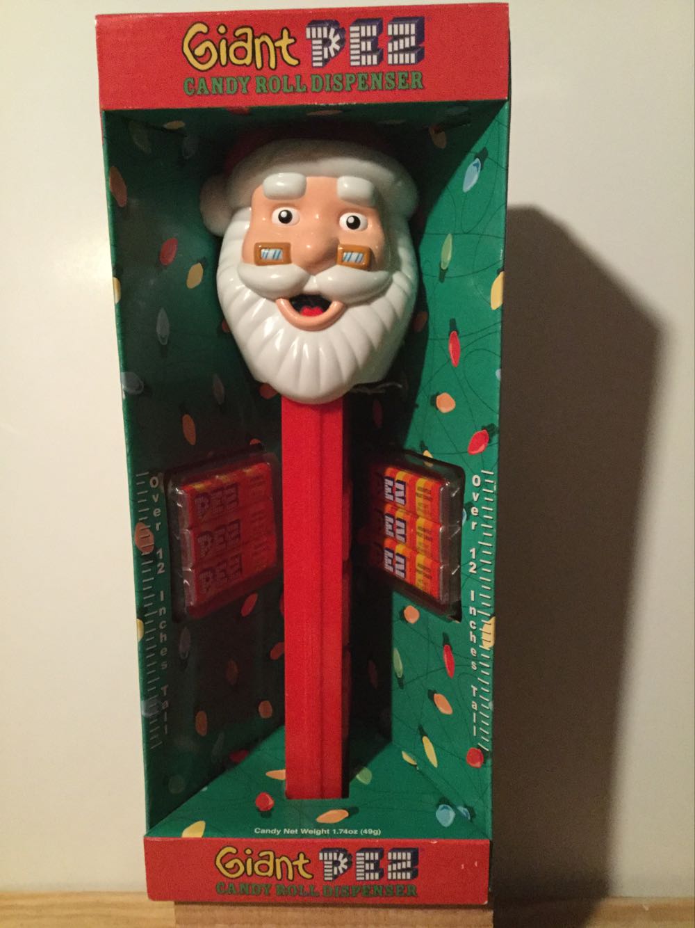 Kat Annie 5.5” Santa Pez Dispenser Glass Christmas Ornament 81828