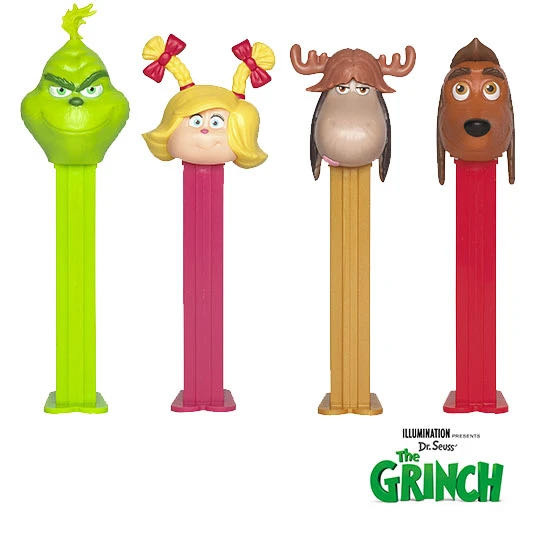Christmas: FRED from the movie THE GRINCH - Dr. Seuss’s The Grinch pez collectible - Main Image 3