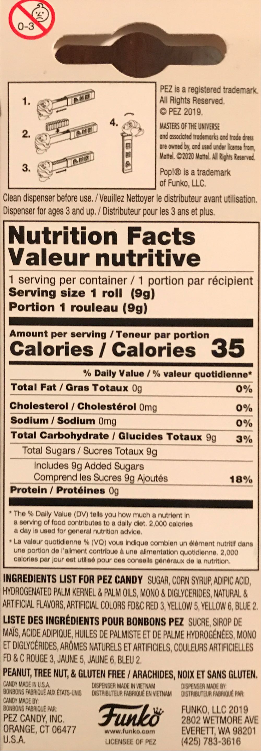 Masters Of The Universe - Stinker - Masters Of The Universe pez collectible [Barcode 889698459877] - Main Image 2