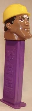 Pez Heroes Construction Worker AA - Pez Heros pez collectible - Main Image 1
