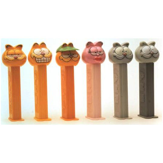 Garfield - Smiling Garfield - Garfield pez collectible - Main Image 2