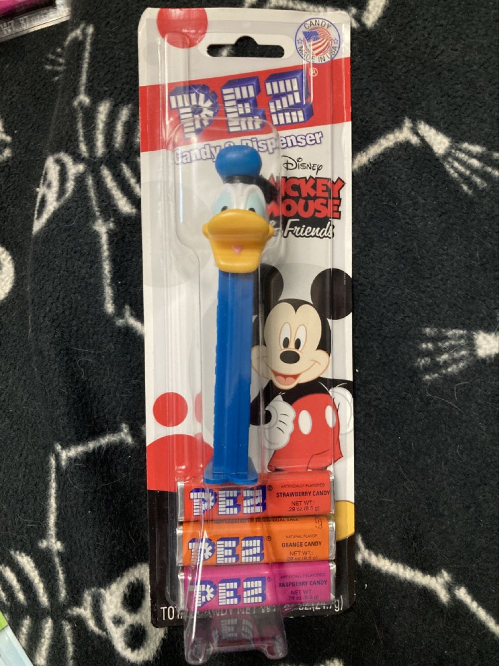 Pez Valentines Plush (Pink Bear)