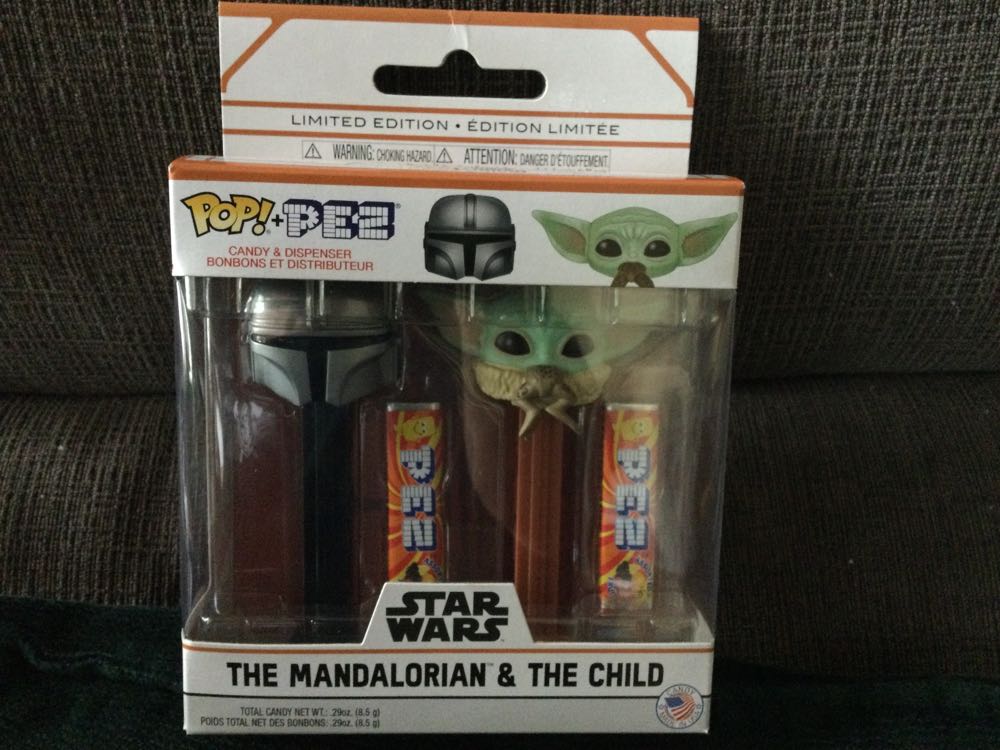Star Wars - 2020 Mandalorian And The Child Funko POP! - - Star Wars pez collectible [Barcode 889698521536] - Main Image 2