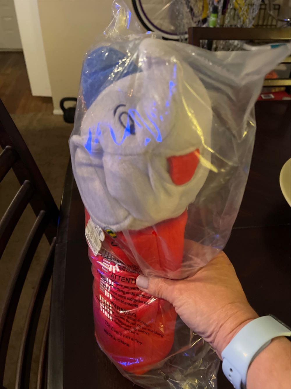 Plush 14” Circus Elephant  pez collectible - Main Image 2