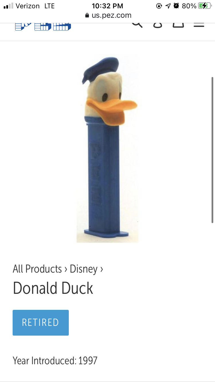 Disney - Donald Duck - Mickey Mouse pez collectible - Main Image 2