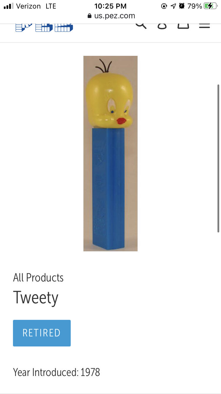 Tweety - Loony Tunes pez collectible - Main Image 2