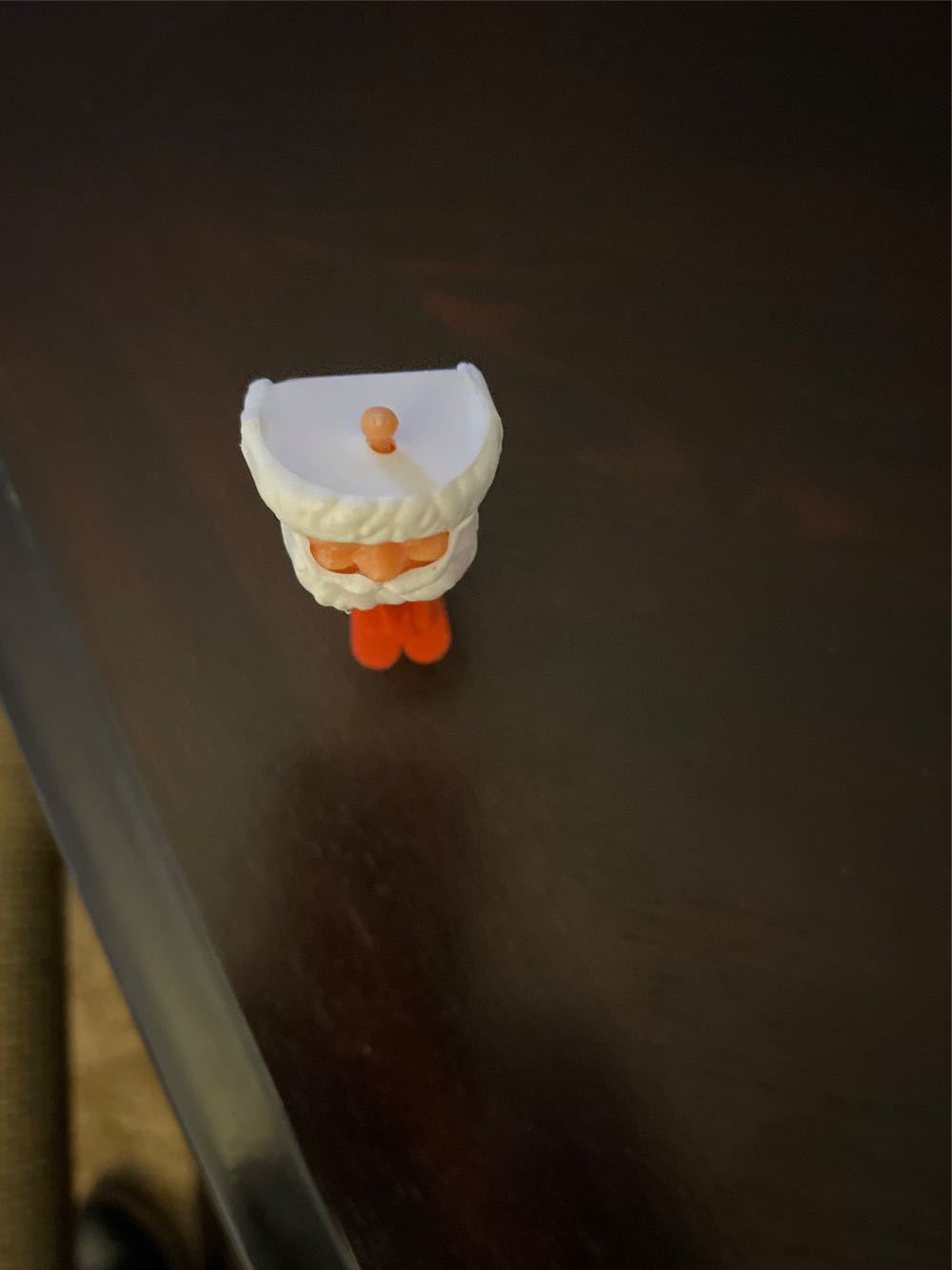 Vintage Santa Claus With Closed Eyes  pez collectible - Main Image 2