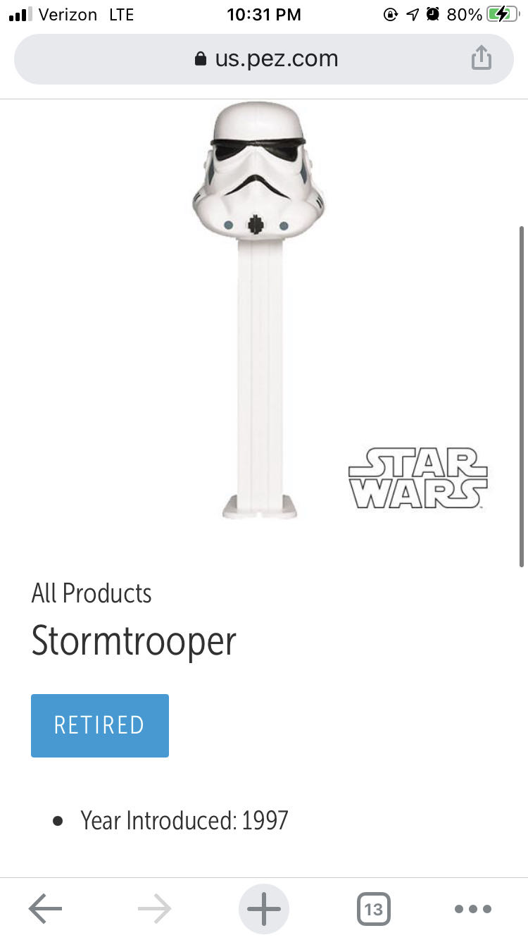 Stormtrooper - Star Wars pez collectible - Main Image 2