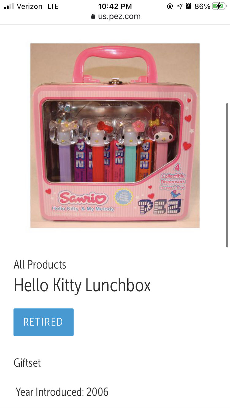Hello Kitty - Hello Kitty - Crystal pez collectible - Main Image 2