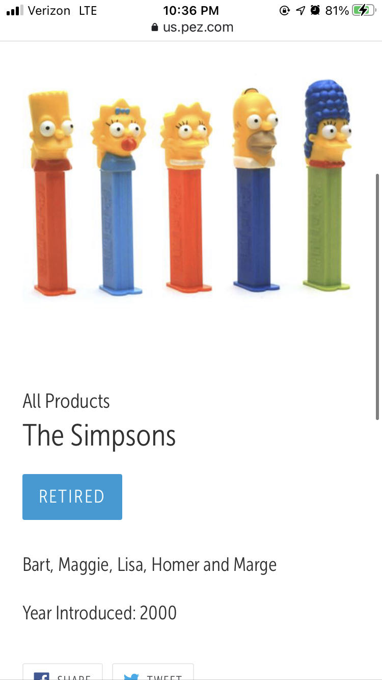 Homer - The Simpsons pez collectible - Main Image 2