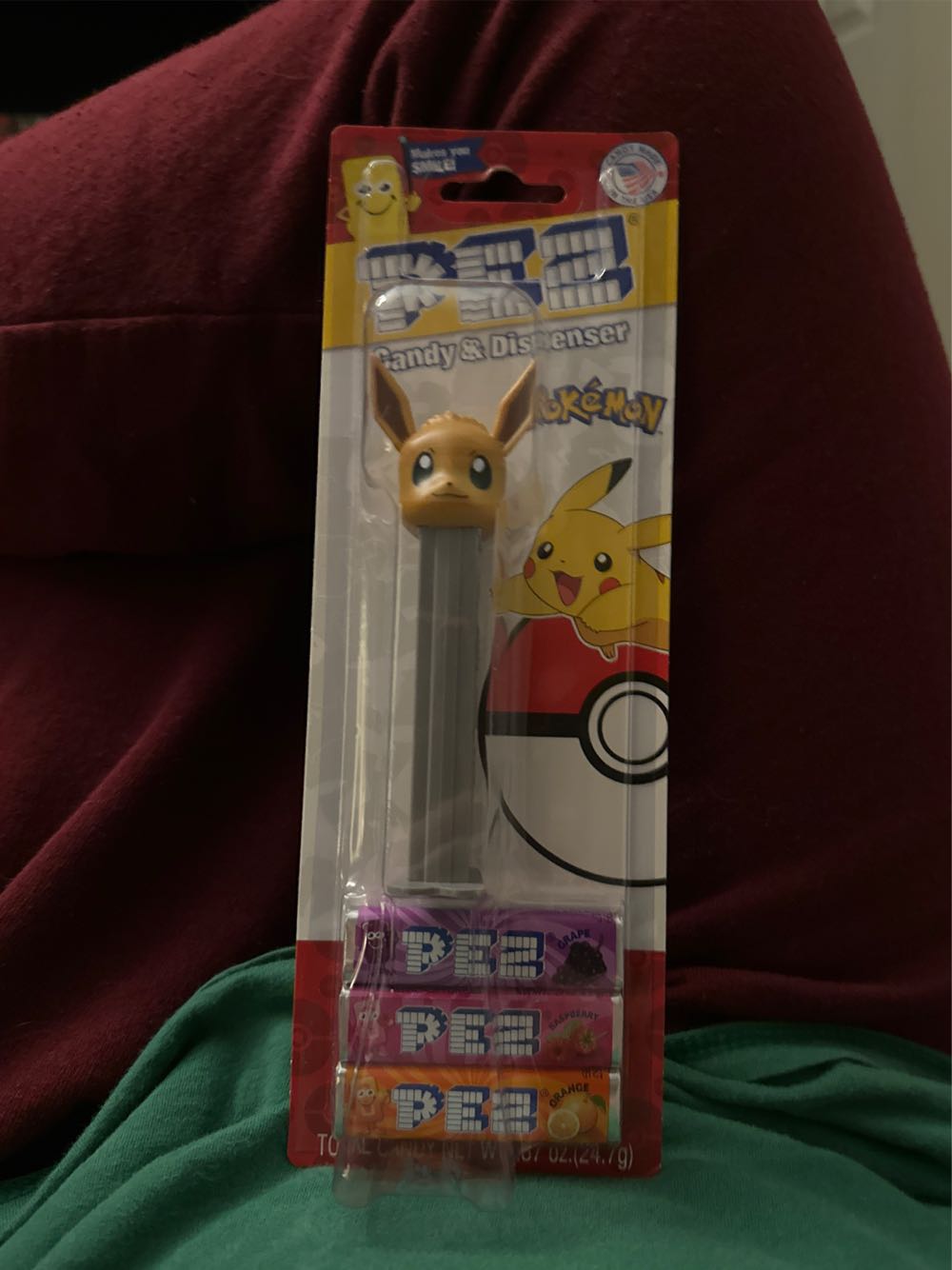 Pokémon - Eevee - Pokemon pez collectible [Barcode 073621092181] - Main Image 2