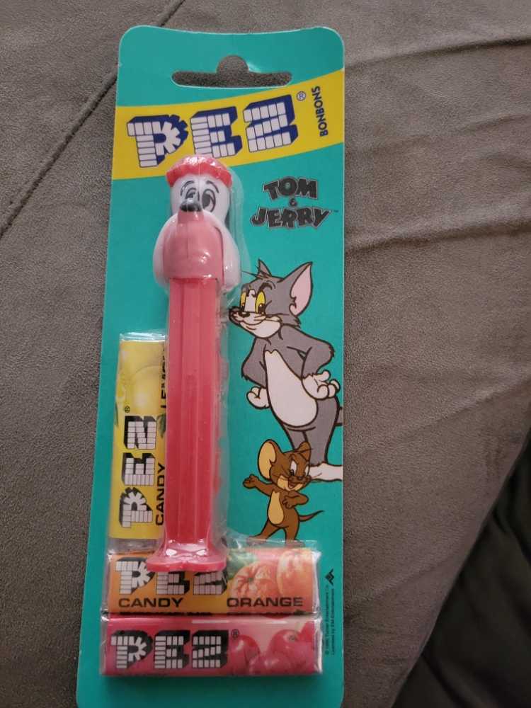 Pez Valentines Plush (Yellow Bear)