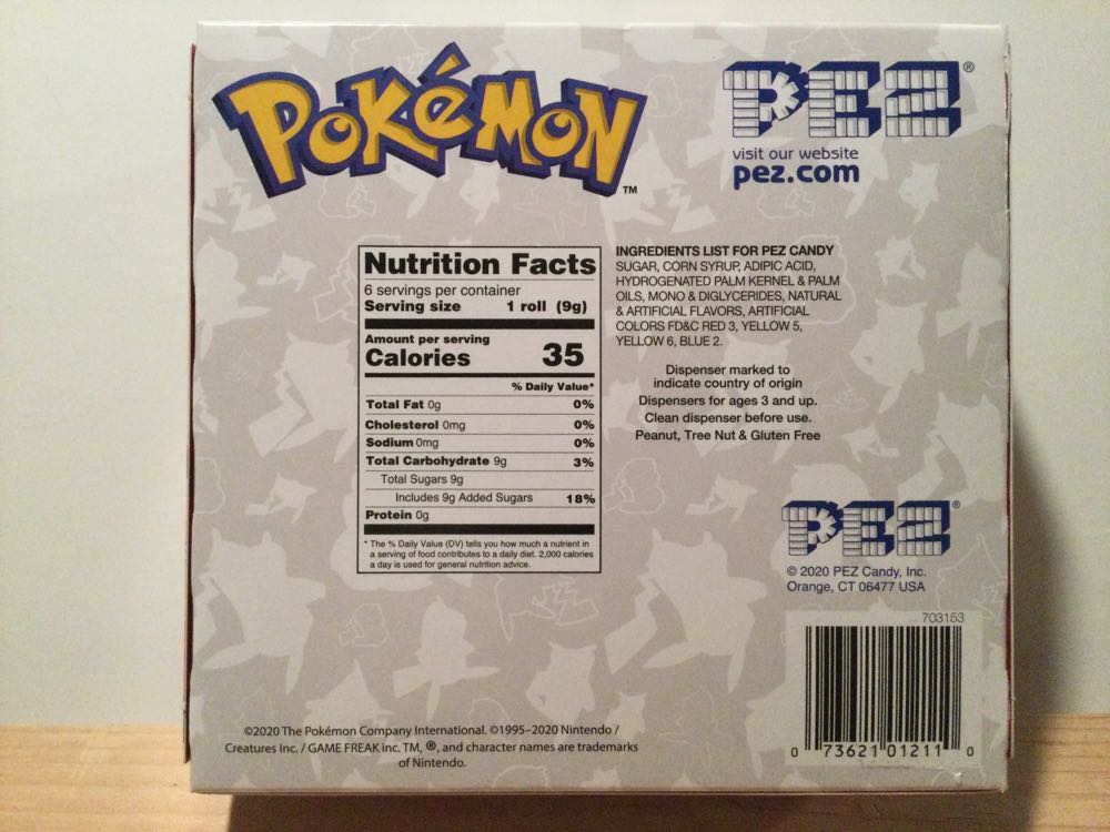 Pokémon Pikachu and Eevee Gift Set - Pokemon pez collectible - Main Image 3