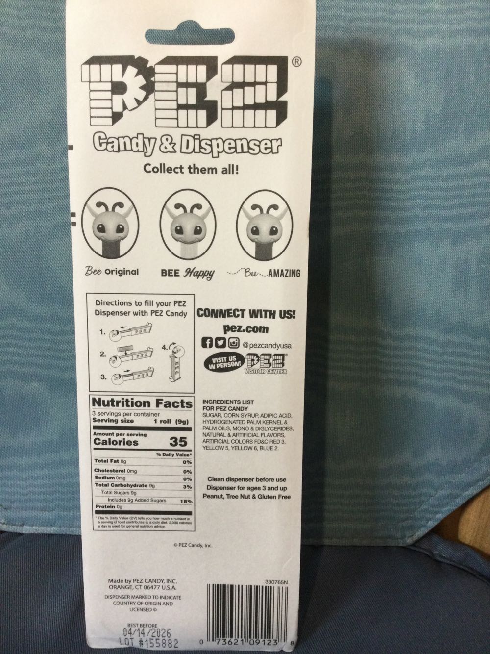 PEZ Bee - Bee Original - Limited Edition pez collectible [Barcode 073621091238] - Main Image 2