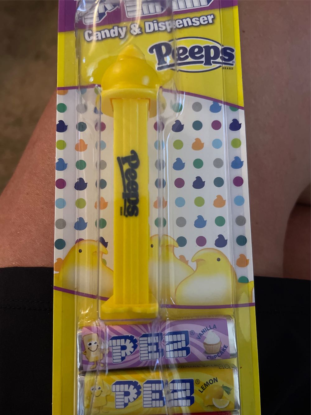 Peeps Easter Yellow - Easter pez collectible - Main Image 1