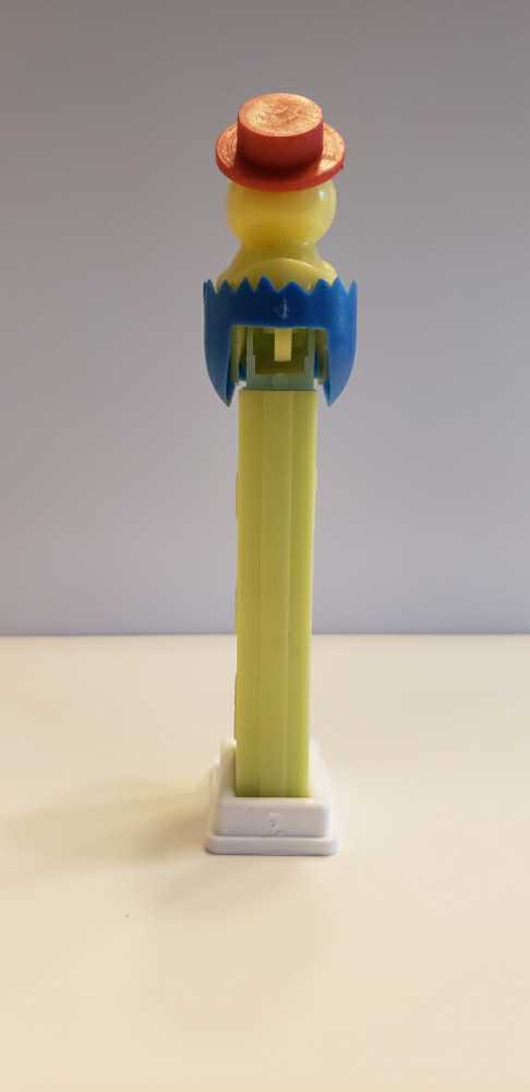 Chick In Egg B; Painted Eyes, Soft Shell - Holiday - Easter pez collectible - Main Image 3