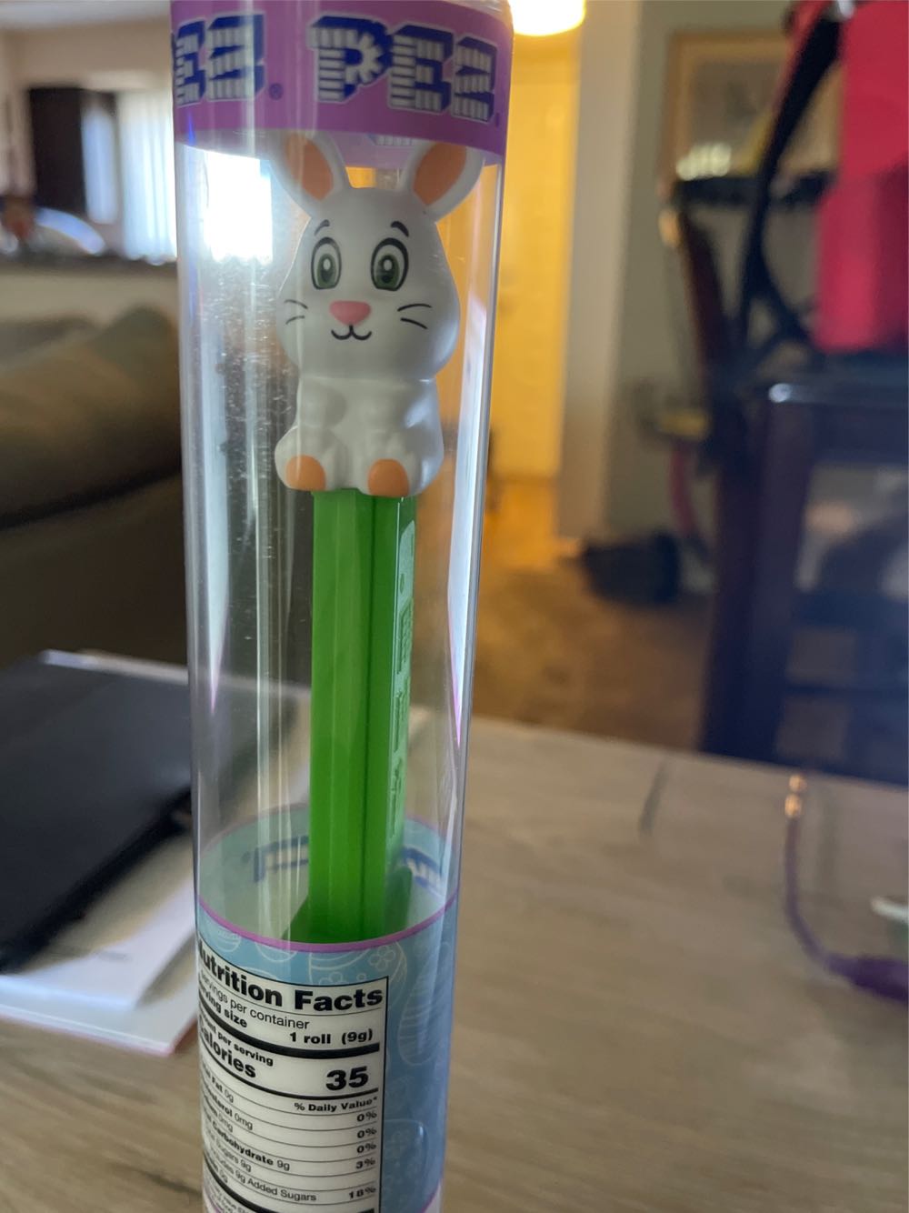 Easter Bunny G (Light Blue) - Easter pez collectible - Main Image 3