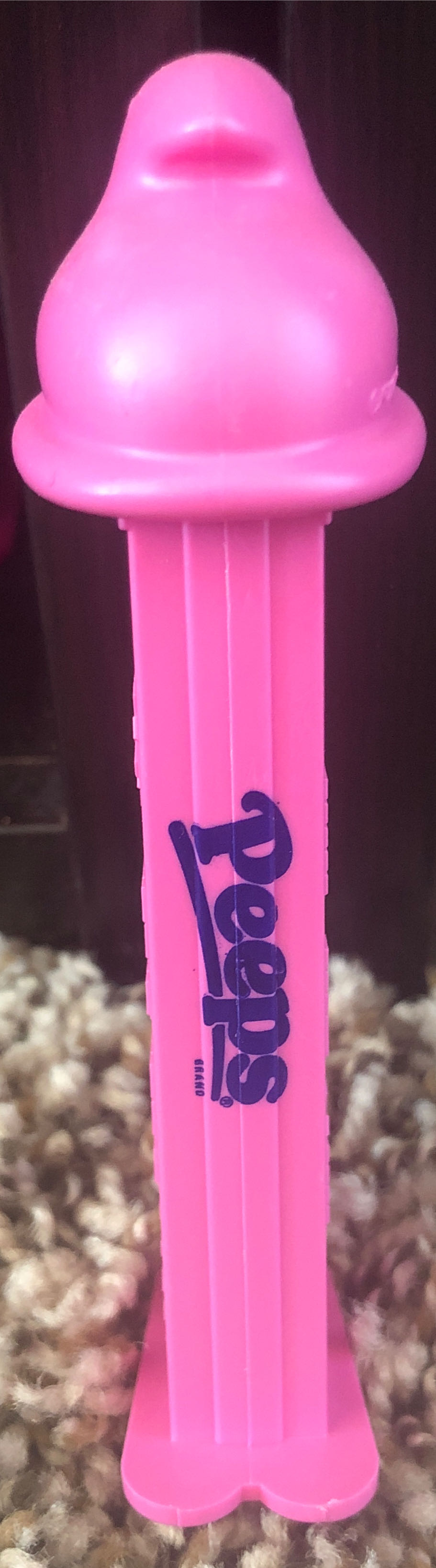 Easter Bunny White Floppy Ear Green Stem