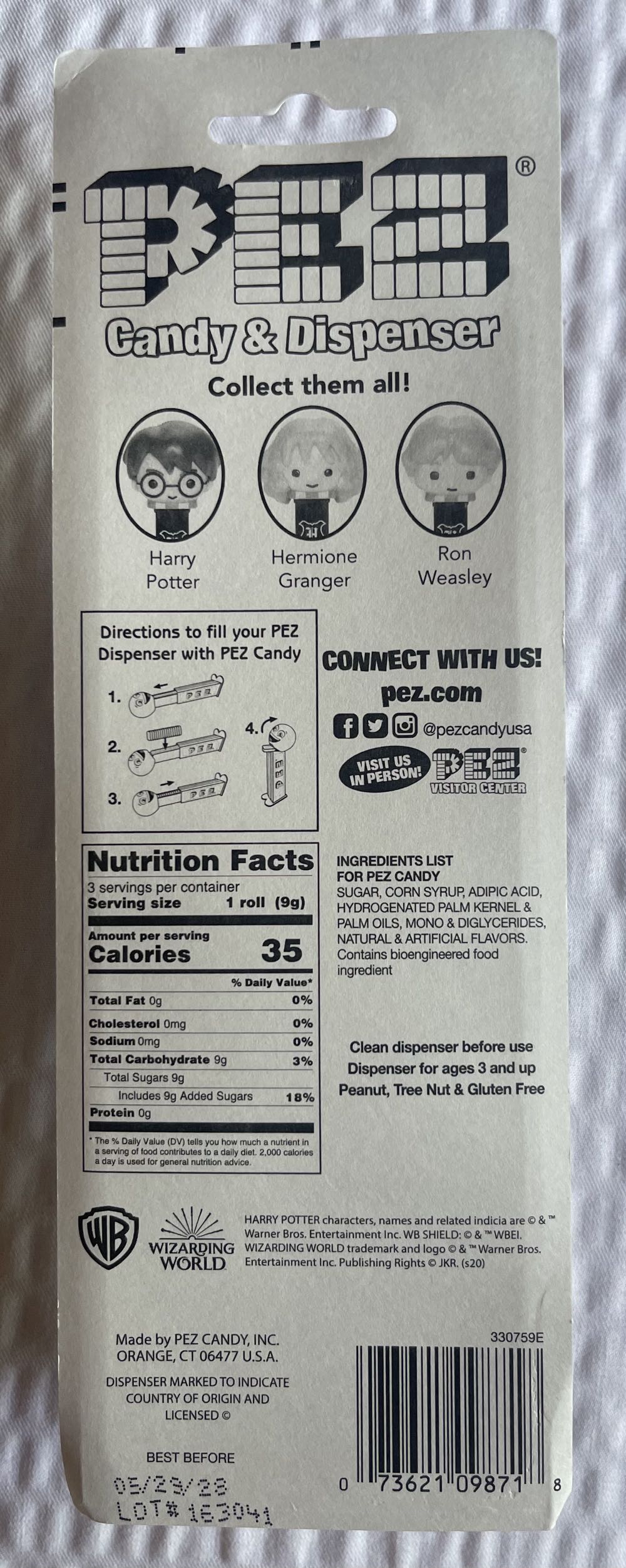 Harry Potter: Harry Potter - Harry Potter pez collectible [Barcode 067535661502] - Main Image 2