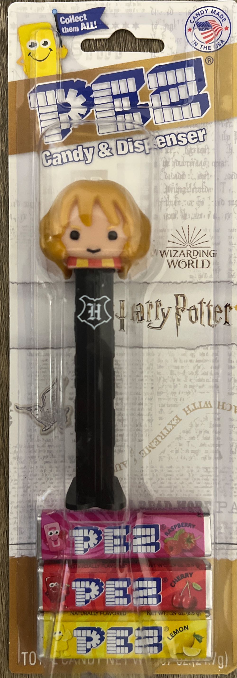 Harry Potter - Hermione Granger - Harry Potter : Wizarding World pez collectible [Barcode 073621098718] - Main Image 2