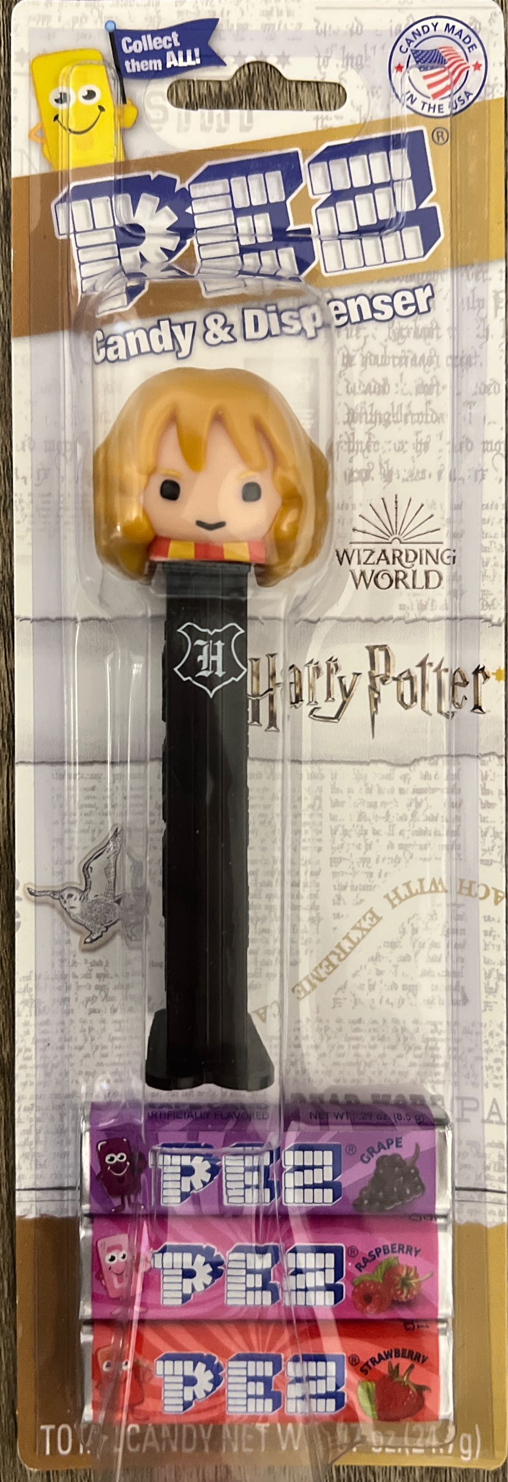 Harry Potter - Hermione Granger - Harry Potter : Wizarding World pez collectible [Barcode 073621098718] - Main Image 3