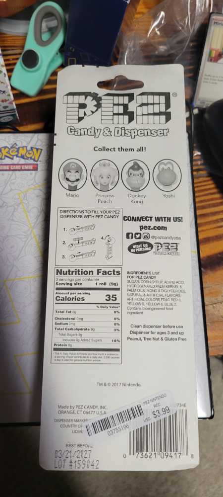 Super Mario - Luigi - Super Mario pez collectible [Barcode 073621094178] - Main Image 2