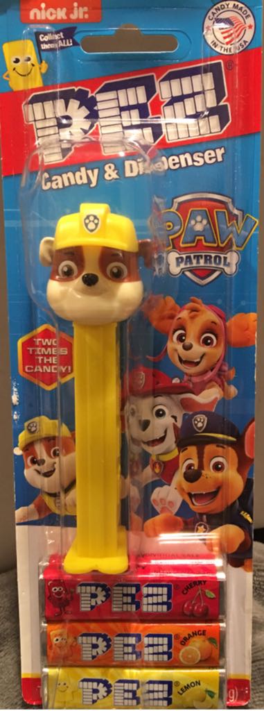 Rubble - Paw Patrol pez collectible - Main Image 2