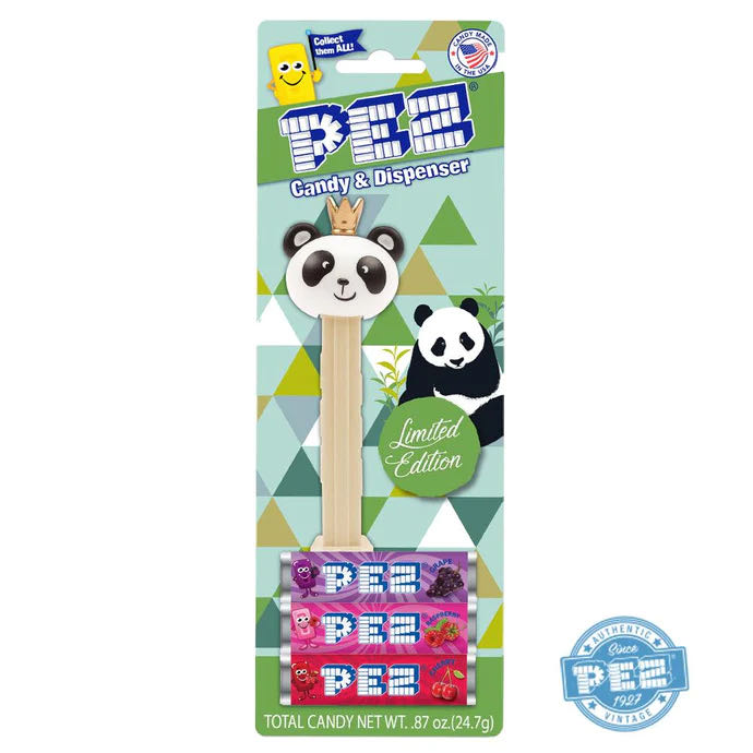 PEZ Limited Edition - Panda Crown - PEZ Panda pez collectible - Main Image 3