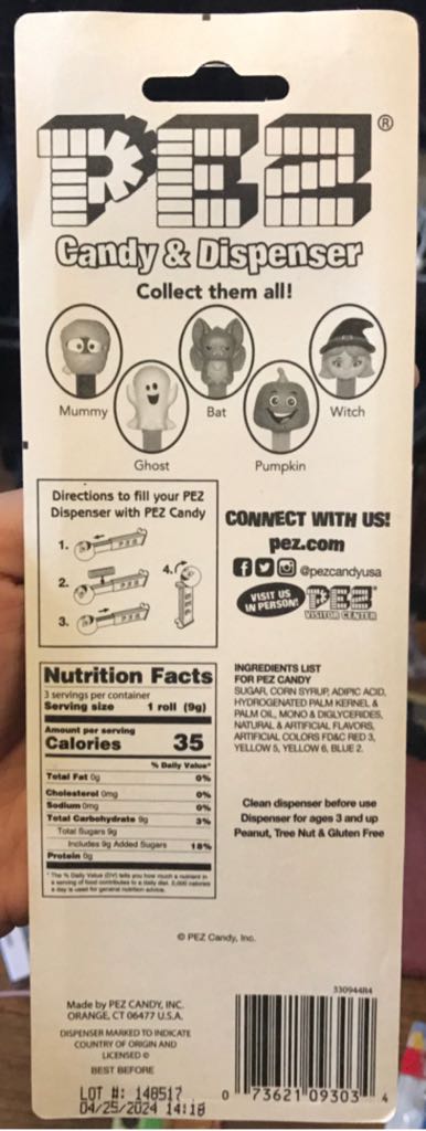 Halloween - Witch (G) 2018 - Halloween pez collectible - Main Image 2