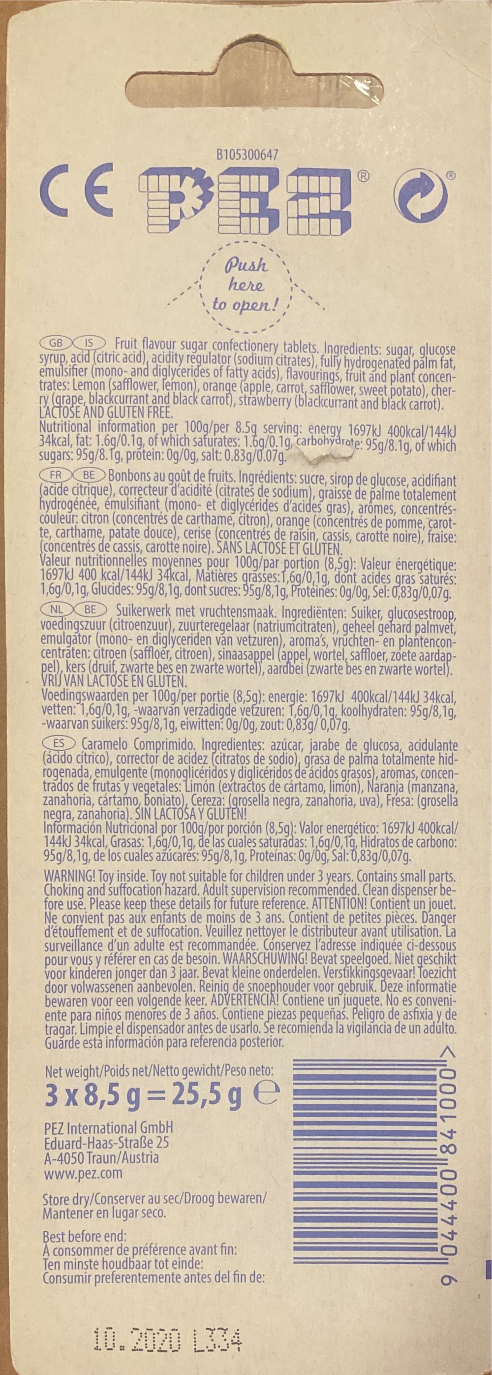 Pez Mojis (Happy Face) - Pez Moji pez collectible [Barcode 9044400841000] - Main Image 2