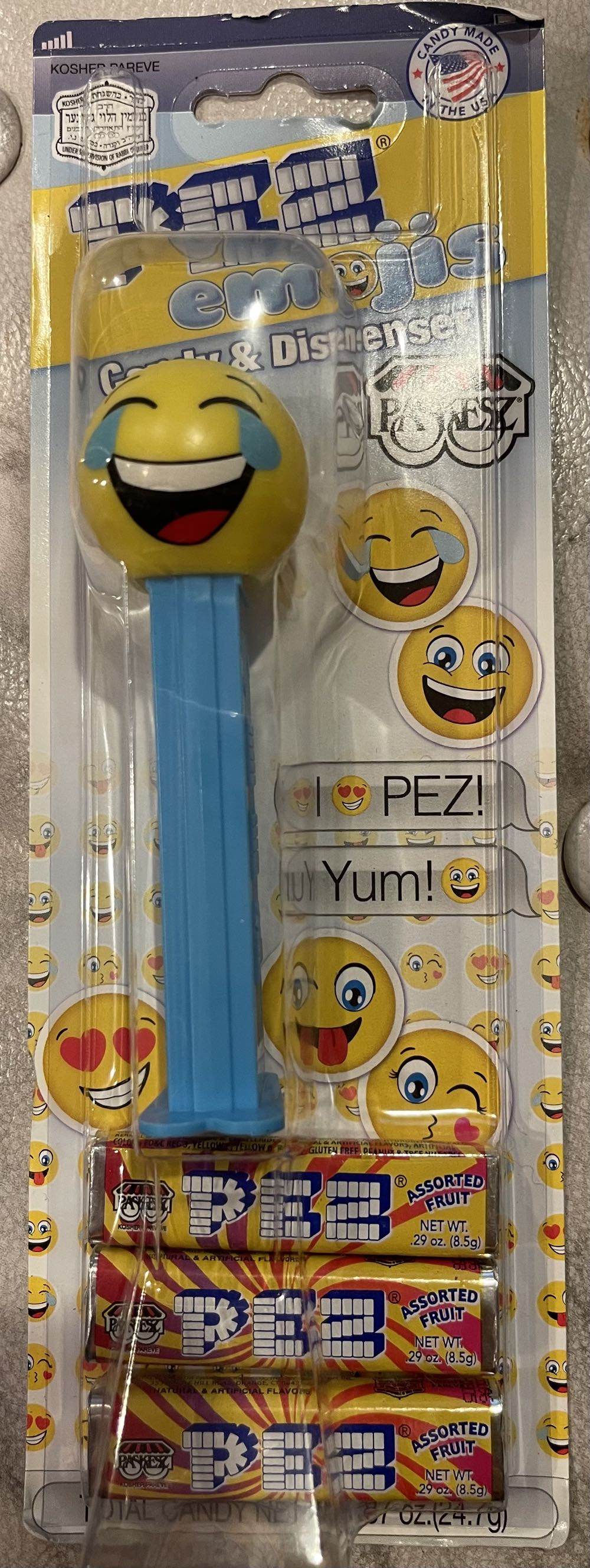 Pez Candy Lot Of 7 Kosher Emoji Dispensers Paskesz Lot Of 7  pez collectible [Barcode 025675122932] - Main Image 4