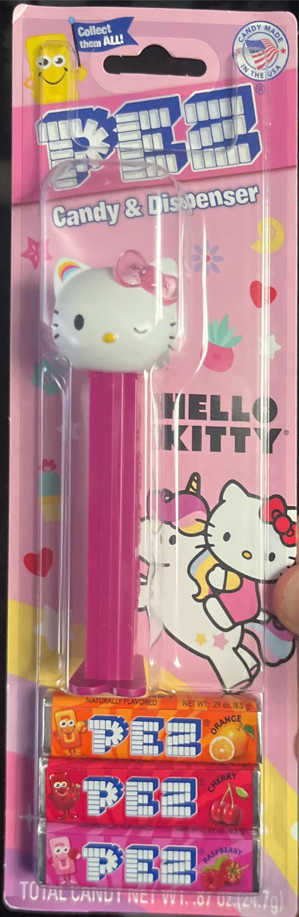 Hello Kitty - Rainbow W/Crystal Bow - Hello Kitty - Sanrio pez collectible - Main Image 2