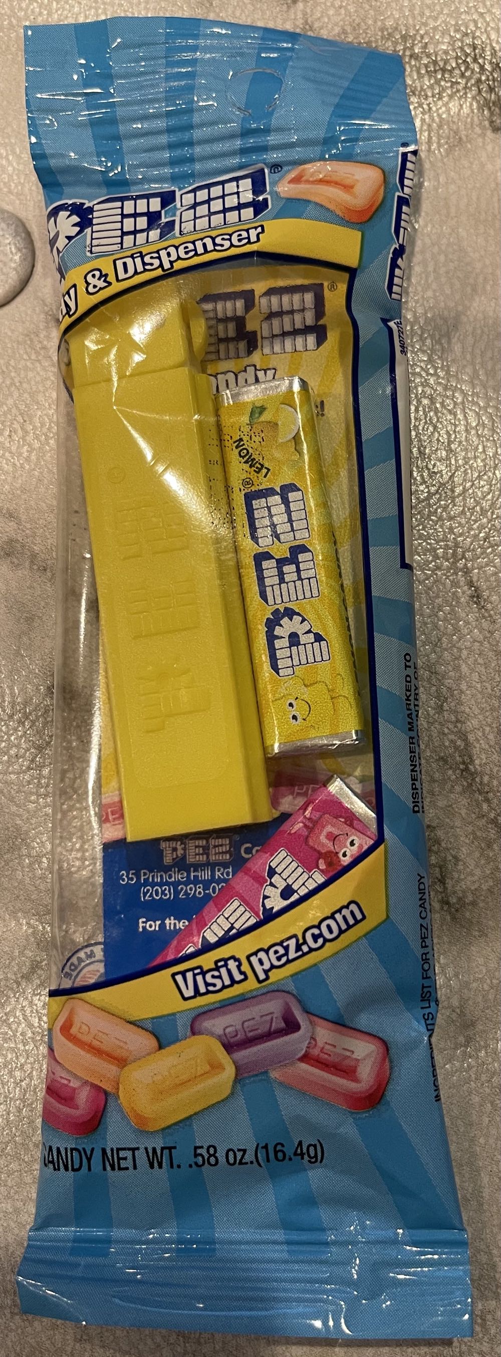 50 Pez Candy  And Classic Dispenser Tin Gift Set