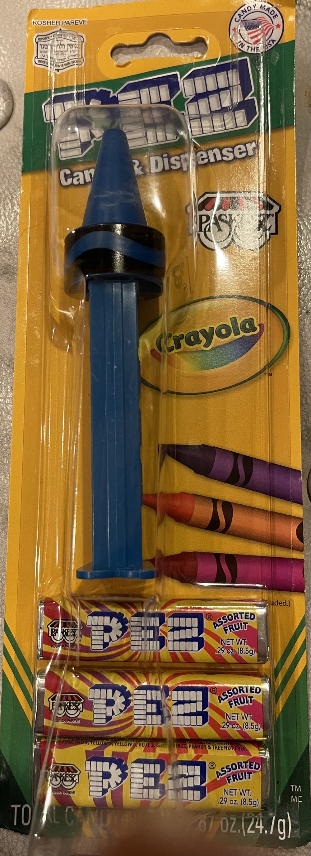 Assorted Fruit Candy & Dispenser Assorted Fruit Food Product ...  pez collectible [Barcode 025675123106] - Main Image 2