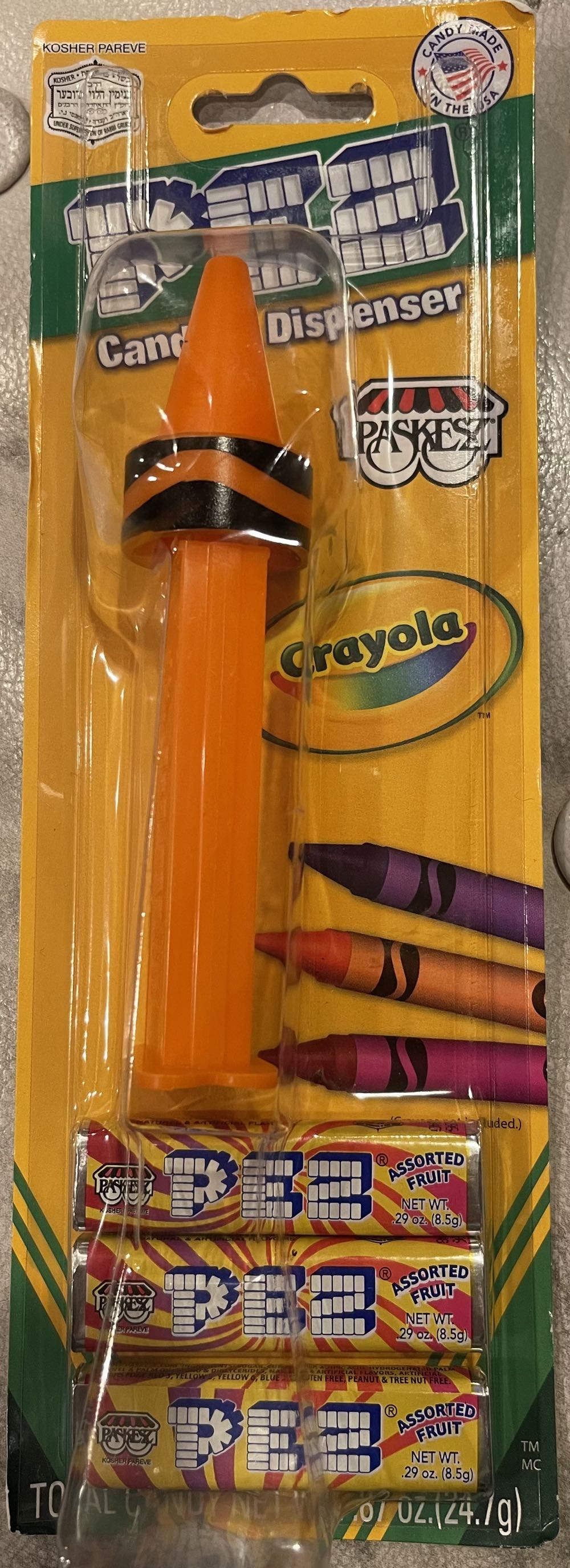 Assorted Fruit Candy & Dispenser Assorted Fruit Food Product ...  pez collectible [Barcode 025675123106] - Main Image 3