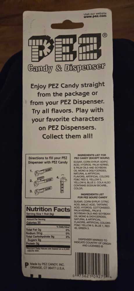 Monsters Inc - Sulley - Monsters Inc. pez collectible [Barcode 073621092754] - Main Image 3