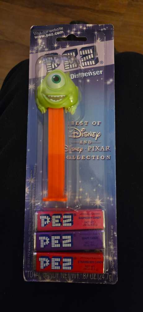 Monsters Inc - Mike  pez collectible [Barcode 073621092754] - Main Image 2