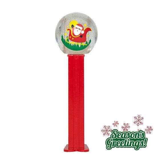 Christmas - Snow Globe - Santa In Sleigh 🛷 🎄2024 - Christmas pez collectible [Barcode 073621090026] - Main Image 4